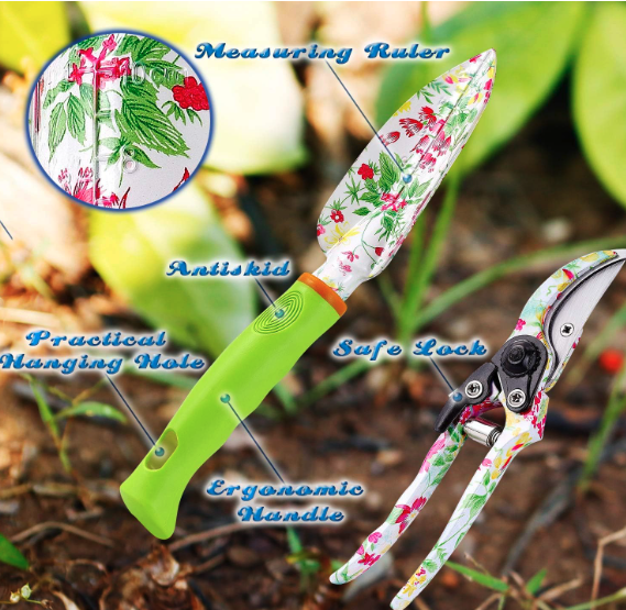Best Ergonomic Gardening Tool Sets  for Seniors - NAYE Garden Tool Set